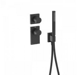 20635291NM Tres Встроенный в стену термостат на 2 источника с ручным душем