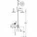 Душевая система скрытого монтажа Tres BASE PLUS RAPID-BOX 2 21628004, комплект