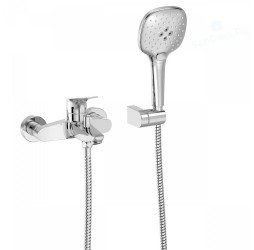 Смеситель для ванны Tres Canigo с душевым набором 21717001