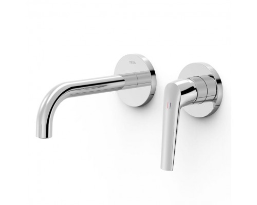 TRES FUJI смеситель для умывальника скрытого монтажа, хром 28130021