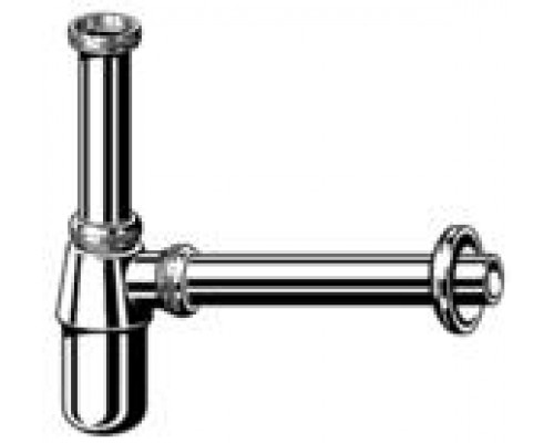 Сифон для умывальника Viega 122157, бутылочный, латунь, хром, удлиненный, 5/4x32