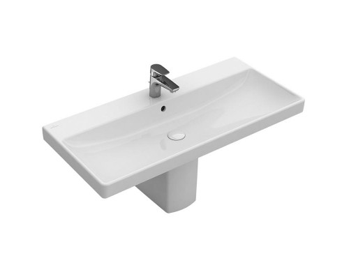 Умывальник Villeroy&Boch Avento, 1000 x 470 мм для установки на тумбу 4156A501