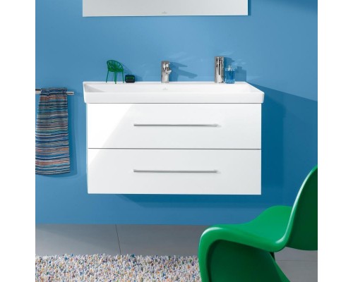 Умывальник Villeroy&Boch Avento, 1000 x 470 мм для установки на тумбу 4156A501