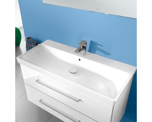 Умывальник Villeroy&Boch Avento, 1000 x 470 мм для установки на тумбу 4156A501