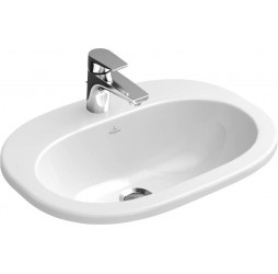 Умывальник встраиваемый Villeroy&Boch O'Novo 56x40,5, 41615601 Умывальник встраиваемый Villeroy&Boch O'Novo 56x40,5, 41615601