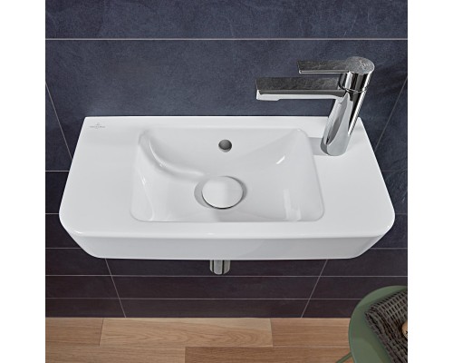 Умывальник Villeroy&Boch O.Novo R 50x25см 4342R501 цвет: альпийский белый
