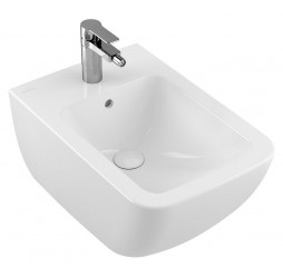 Биде подвесное Villeroy & Boch Venticello 44110001 белый альпин Биде подвесное Villeroy & Boch Venticello 44110001 белый альпин
