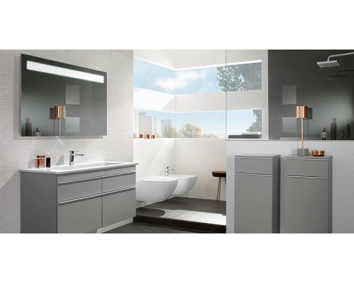 Унитаз подвесной Villeroy&Boch Venticello, 37x56 с сиденьем Soft Close, безободковый 4611RS01