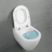 Унитаз подвесной Villeroy&Boch Subway 2.0 37x56,5, тонкое сиденье Soft Close, безободковый, 5614R001