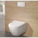 Унитаз подвесной Villeroy&Boch Subway 2.0 37x56,5, тонкое сиденье Soft Close, безободковый, 5614R001