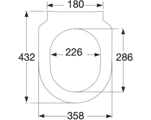 Унитаз подвесной Villeroy&Boch Subway 2.0 37x56,5, тонкое сиденье Soft Close, безободковый, 5614R001
