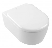 Подвесной унитаз Villeroy & Boch Skyla 5656CL01, смыв DirectFlush (торнадо), сиденье микролифт, альпийский белый