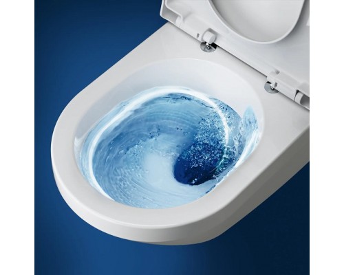 Подвесной унитаз Villeroy & Boch Skyla 5656CL01, смыв DirectFlush (торнадо), сиденье микролифт, альпийский белый