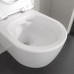 Подвесной унитаз Villeroy & Boch Skyla 5656CL01, смыв DirectFlush (торнадо), сиденье микролифт, альпийский белый