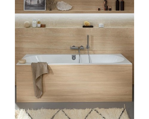 Квариловая ванна Villeroy&Boch Oberon 2.0 ванна встраиваемая, 170x75 см, прямоугольная, цвет: белый