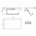 Держатель для туалетной бумаги Villeroy&Boch Elements, хром, TVA15202300061 c образца