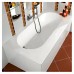 Ванна квариловая Villeroy&Boch Oberon 160x75, с ножками, без отв перелива, белая, UBQ160OBE2V-01