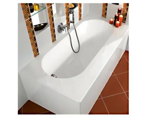 Ванна квариловая Villeroy&Boch Oberon 170x75, с ножками, без отв перелива, белая, UBQ170OBE2V-01