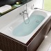 Ванна квариловая Villeroy&Boch Oberon 170x75, с ножками, без отв перелива, белая, UBQ170OBE2V-01