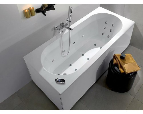 Ванна квариловая Villeroy&Boch Oberon 170x70, с ножками, без отв перелива, белая, UBQ177OBE2V-01