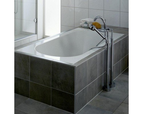 Ванна квариловая Villeroy&Boch Oberon 180x80, с ножками, без отв перелива, белая, UBQ180OBE2V-01