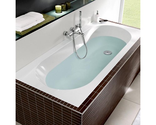 Ванна квариловая Villeroy&Boch Oberon 180x80, с ножками, без отв перелива, белая, UBQ180OBE2V-01