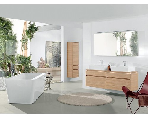 Ванна квариловая Villeroy&Boch Squaro Edge 12 180x80 UBQ180SQE2DV-01 с ножками