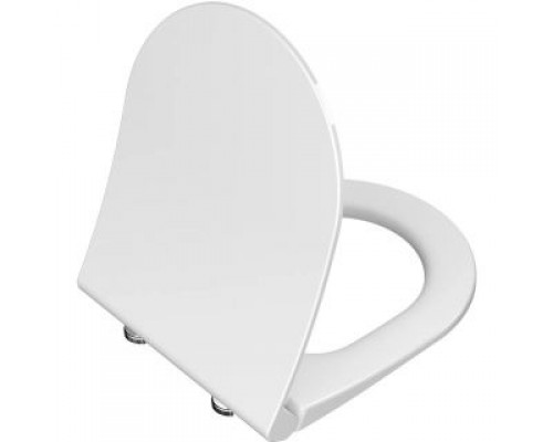 Унитаз подвесной Vitra Mia Round FlushSmooth безободковый, с сиденьем микролифт