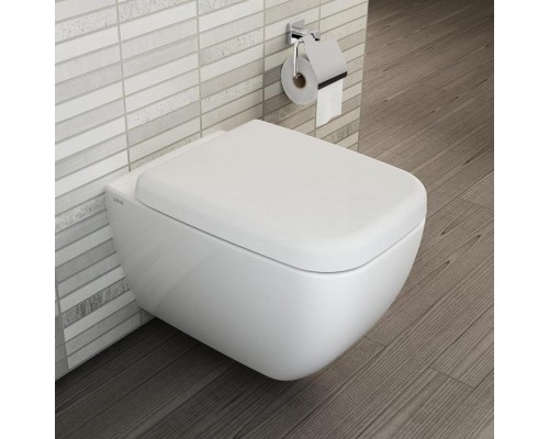 Унитаз подвесной Vitra Shift Rim-Ex безободковый, 7742B003-0075 с сиденьем микролифт 191-003-009