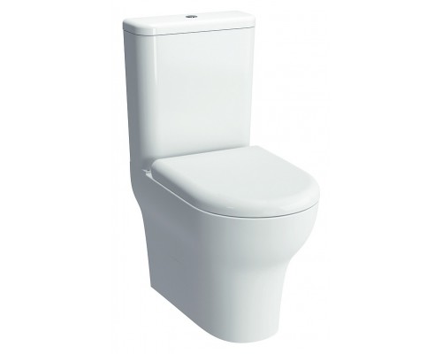 Унитаз-компакт VitrA Zentrum 9012B003-7202 крышка, безободковый, пристенный