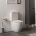 Унитаз Vitra Sento Rimex 9830B003-7203 с сиденьем SoftClose, безободковый, пристенный