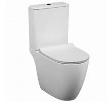 Унитаз Vitra Sento Rimex 9830B003-7204 с сиденьем SoftClose, безободковый, Open-back
