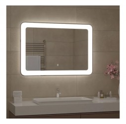 Зеркало с подсветкой КОНТИНЕНТ Velvette LED 800х700 ЗЛП1148