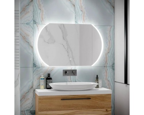 Зеркало с подсветкой КОНТИНЕНТ Polaris Led 1200x700 ЗЛП903