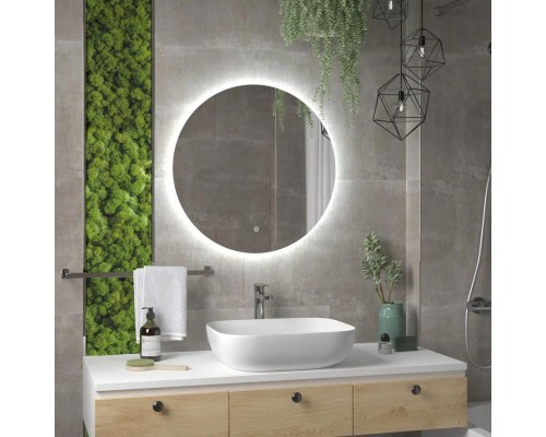 Зеркало с подсветкой КОНТИНЕНТ Ajour Led D800 ЗЛП1080