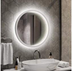 Зеркало с подсветкой КОНТИНЕНТ Infinity  LED D 600 ЗЛП3017