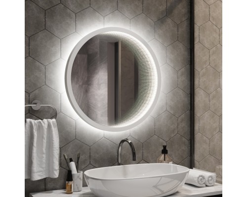 Зеркало с подсветкой КОНТИНЕНТ Infinity LED D 600 ЗЛП3017