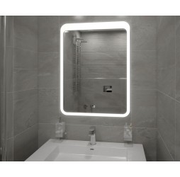Зеркало с подсветкой КОНТИНЕНТ Lacio LED 700х800 ЗЛП34