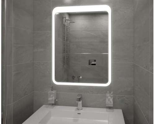 Зеркало с подсветкой КОНТИНЕНТ Lacio LED 700х800 ЗЛП34