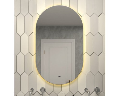 Зеркало с подсветкой КОНТИНЕНТ Fleur Led 600х1000 ЗЛП532