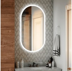 Зеркало с подсветкой КОНТИНЕНТ Demure LED  1200x800 ЗЛП469