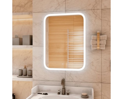 Зеркало с подсветкой КОНТИНЕНТ Glamour LED 600x800 ЗЛП140