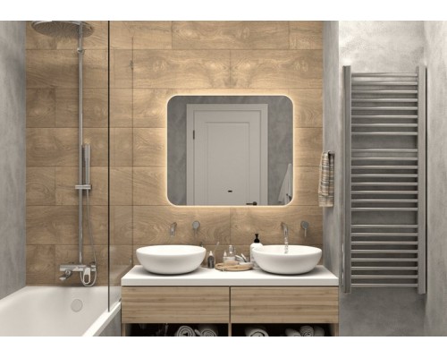 Зеркало с подсветкой КОНТИНЕНТ Burzhe Led 1200х700 ЗЛП2530