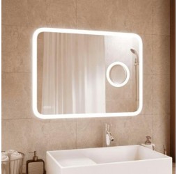 Зеркало с подсветкой КОНТИНЕНТ Bliss LED 800х700 ЗЛП334