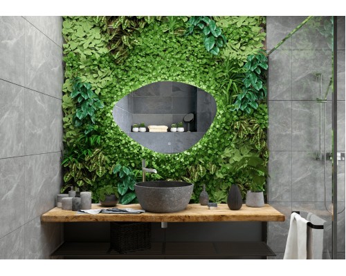 Зеркало с подсветкой КОНТИНЕНТ Alma LED 1000x700 ЗЛП614