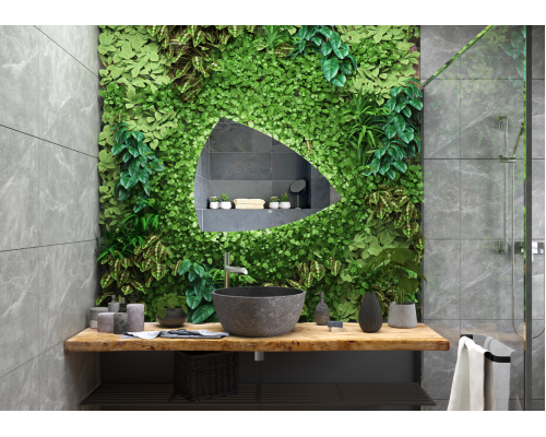 Зеркало с подсветкой КОНТИНЕНТ Jazz LED 900х700 ЗЛП617