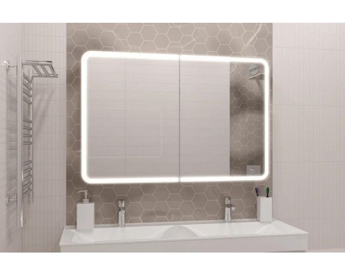 Зеркало-шкаф AVENUE Континент 1200х800мм МВК001