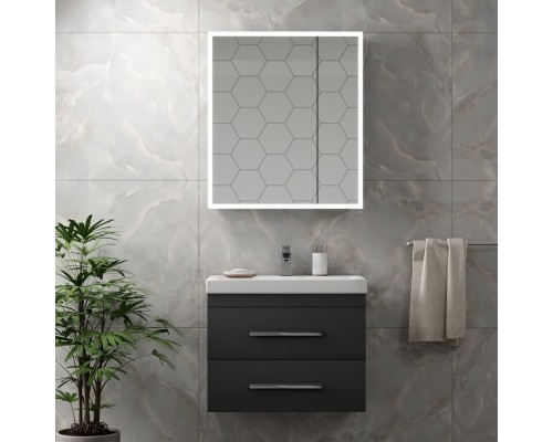 Зеркало-шкаф REFLEX Континент 700х800мм МВК026