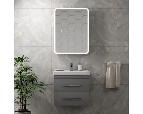 Зеркало-шкаф EMOTION Континент 600х800мм МВК028