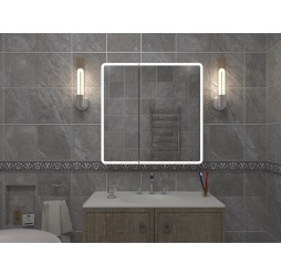 Зеркало-шкаф EMOTION Континент 800х800мм МВК030